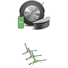 Bundle of iRobot Roomba Combo j5 Robot - 2-in-1 Vacuum with Optional Mopping w/Authentic Edge-Sweeping Brush 3-Pack