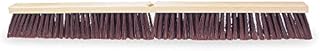 TOUGH GUY Maroon Synthetic Heavy Duty Push Broom