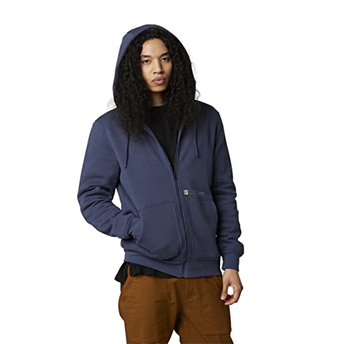 Fox Racing Geology Sasquatch Mens Zip Up Lined Hoody Deep Cobalt XL4