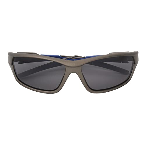 Ironman Invert Wrap-Around Sport Sunglasses for Men, Matte Metallic Graphite, 64mm2