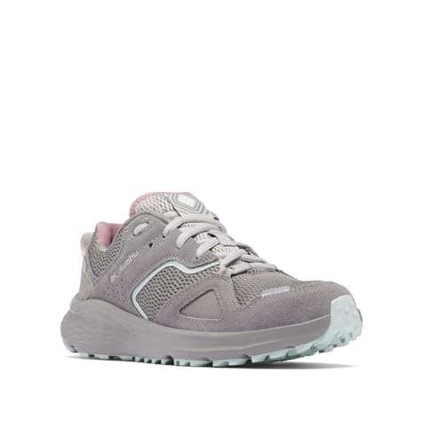 Columbia Womens Bethany Hiking Shoe, Stratus/Cool Green, 7