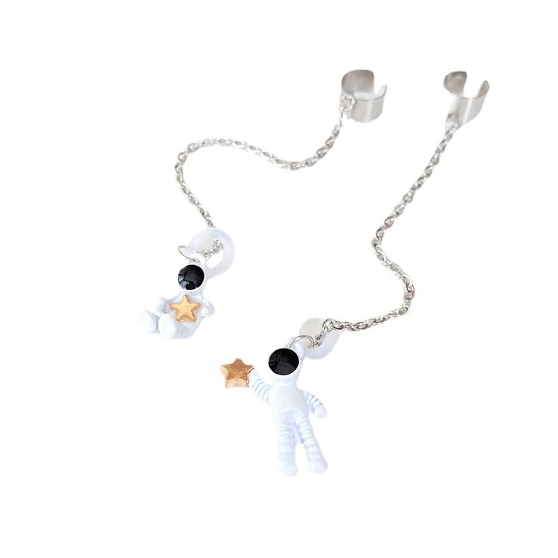Image of 4 Pair Wireless Earbuds Anti-Lost Straps Wireless Ear Buds Clip Holder Protector Lanyard Chain Earrings for Apple AirPods Echo Buds Bluetooth Headphones ENC in-Ear Earphones Needn't Ear Hole