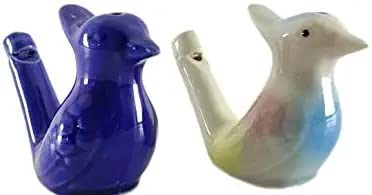 Shopping Shots Clay Bird Water Whistle Terracotta Couple Birds Children Toy Pack Of 2 (B09VK4VVMH) Amazon Price History, Amazon Price Tracker