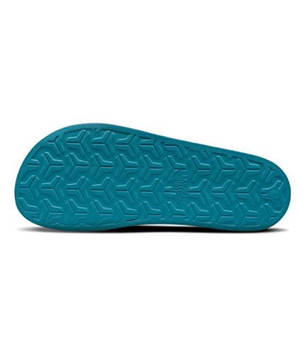Image of The North Face Base Camp Slide III Mens Sandals Bluebird /Pear Sorbet 13