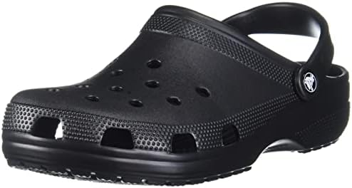 Crocs Unisex Adult Classic Black Clog (10001-001)