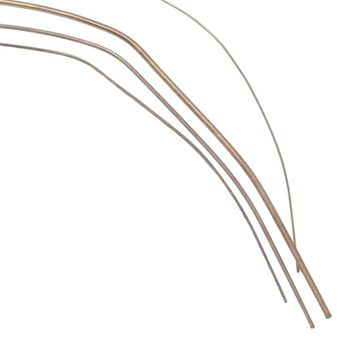 Image of 4Pcs Copper Solder Wires Set, Great Flexible Low Melting Point Easy to Use 0.5mm 0.7mm 1.0mm 1.5mm Soldering Wire for Jewelry Making