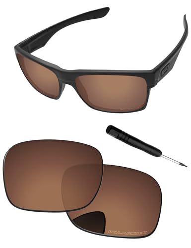 Image of Replacement Lenses & Screwdriver for Oakley TwoFace OO9189 Sunglass - Precision Fit, UV Block & Impact Resistant