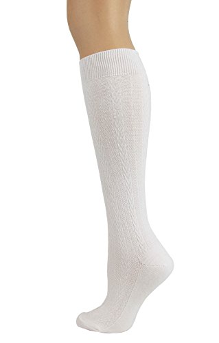 Foot Traffic, Women's Pattern Knee High Socks, Fits Women's Shoe Sizes 4-10