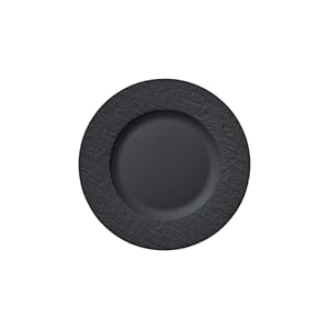 Villeroy & Boch Manufacture Rock Frühstücksteller Schwarz 22cm