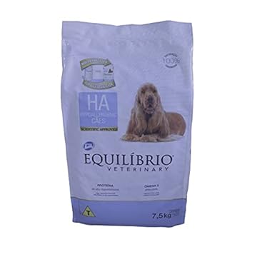 Veterinary Hypoallergenic Equilíbrio - Sabor Outro 7,5kg