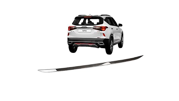 Image of ROSHNEER Enterprises Car Rear Trunk Dicky Patti Chrome Garnish /Boot Garnish Compatible with KIA SELTOS 2020-2023 (1 PCS)