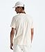 THE NORTH FACE Men's Core Half Dome Short-Sleeve Tee | Regular Fit Cotton Shirt with Graphic Design & Ribbed Collar, White Dune/TNF White, X-Large