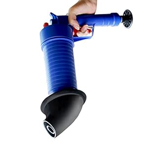 Toilet Plunger, Drain Clog Remover High Pressure Air Drain Blaster Kit Met 4 Verschillende Grootte Zuigers, Sink Plunger Drain Clog Remover Tool Voor Sink Bathtub Vloer Drain Verstopte Pipe