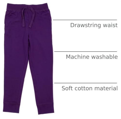 Image of Leveret Kids & Toddler Boys Pants Girls Legging Pants with Drawstrings (2-14 Years) Variety of Colors