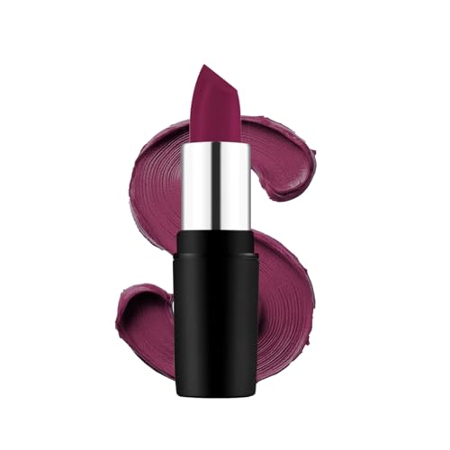 Image of Swiss Beauty Pure Matte Creamy Lipstick | Non-drying, Highly pigmented Lipstick | Shade- Red Wine, 3.8gm|
