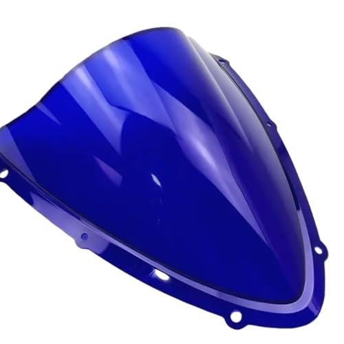 Bulle pare-brise double courbe noir pour GSXR 600 750 K8 2008-2010