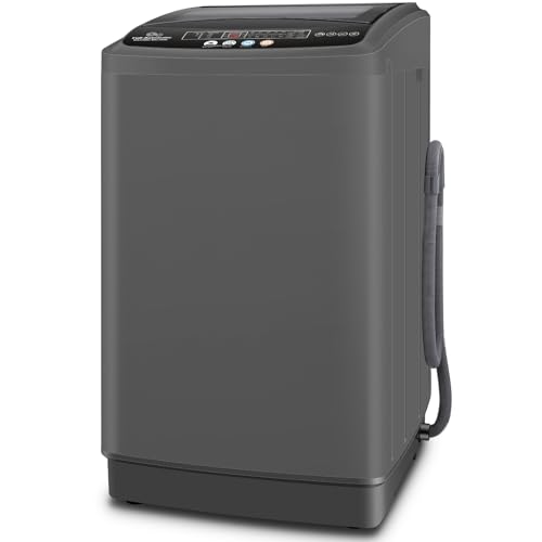 Nictemaw Portable Washing Machine, 20Lbs Capacity Full-Automatic Portable Washer, 2.8Cu.ft