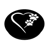 Zoom IMG-1 dog paw print heart lover