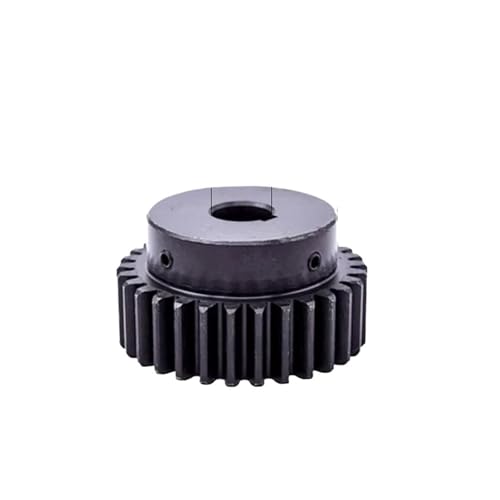 Engrenage droit 1 module 24 dents en métal avec alésage 10mm pour crémaillère