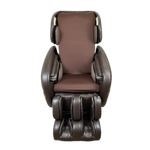 Shiatsu Massage Chair Cover Full Body Dustproof Protector Cover Zero Gravity Chair Covers Stretch Universal Removable Replacement Shield for Massage Chairs(Brown,Main Body)