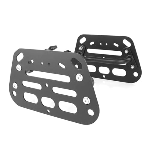 Supports de sacoches latérales pour Ducati Diavel 1200 de 2011 à 2018 avec barres de fixation noir