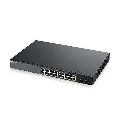 Switch Poe 24 Puertos Marca Zyxel