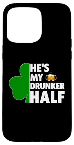 He's My Drunker Half Couples ���p�g���b�N�f�[ �}�b�`���O �X�}�z�P�[�X iPhone 15 Pro Max �p
