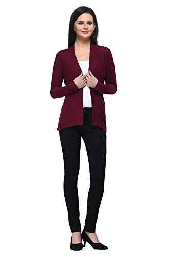 Image of Frenchtrendz Womens's Viscose Crepe Shrug(Size: XS-4XL)