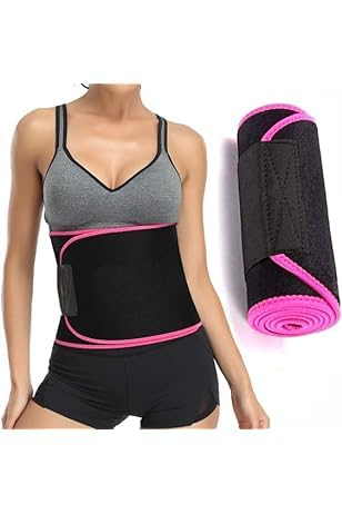 Xfit Sweat Belt for Men & Women | Neoprene Waist Trimmer for Weight Loss, Back Support & Posture Correction | Adjustable Slimming Belt for Gym Multicolour-picture-20