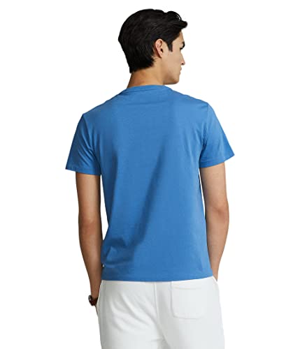 Image of POLO RALPH LAUREN Classic Fit Jersey Crew Neck T-Shirt Retreat Blue MD
