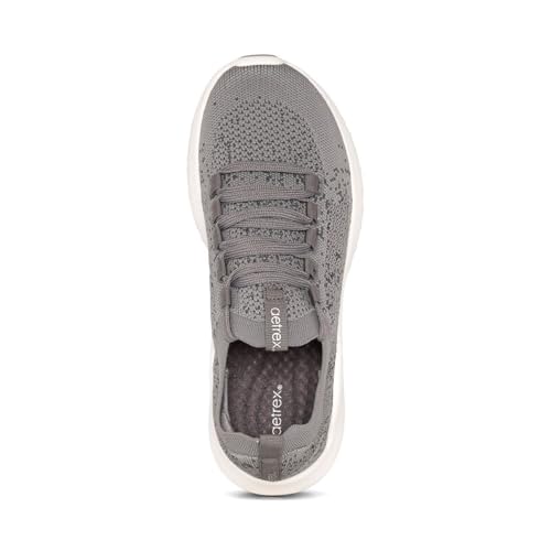 Aetrex Women's Carly Orthopedic Arch Support Knit Sneakers for Women- Plantar Fasciitis Relief Women Sneakers W/ Lace Up2