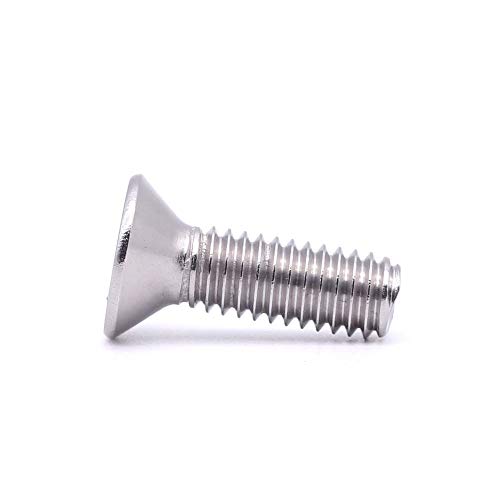 Eastlo AB500501-50 #8-32 X 1/2 Inch Flat Countersunk Head Machine Screws, Phillips Drive, 304 Stainless Steel 18-8 thumb #7