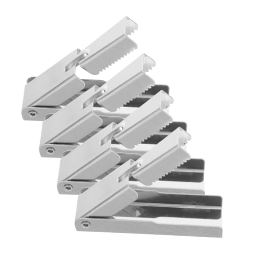 KICHOUSE 4Pcs Stainless Steel Crawfish Peeler Tool Portable Sheller for Easy Shrimp Shelling Ergonomic Design for Family Gatherings and Outdoor Dining Lightweight and Fun Seafood