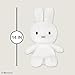Kids Preferred White Miffy Cuteeze Plush Toy, 12 Inch Sitting Dutch Bunny Plush, Soft Boa Rabbit Bunny Stuffed Animal Plushie Doll for Girls and Boys