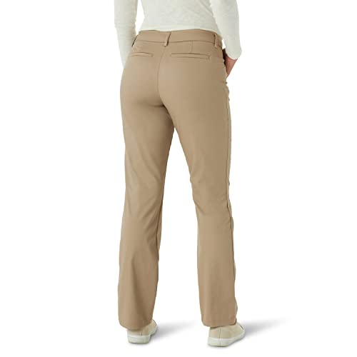 Image of Lee Women's Wrinkle Free Relaxed Fit Straight Leg Pant