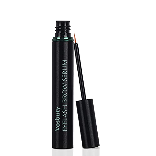 VOSBUTY Eyelash Growth Serum - Effective Eyelash Serum with Potent, Hypoallergenic Formula - Safe, Non-Irritating Lash Growth Serum - 5ml