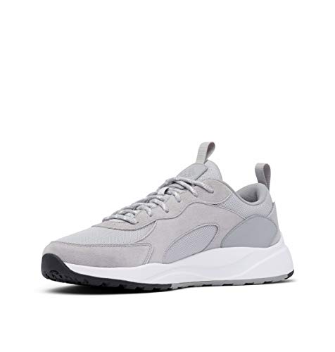 Columbia Men's Pivot Hiking Shoe, Grey Ice/White, 8 Wide