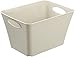 Produktbild Rotho Living Aufbewahrungsbox 24l, Kunststoff (PP) BPA-frei, cappuccino, 24l (43,1 x 32,1 x 26,0 cm)