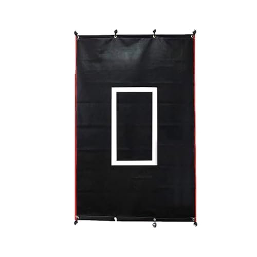 QWQJ Heavy Duty Baseball Batting Cage Backstop Wear Baseball Pitching Targets Softball Backstop for Training