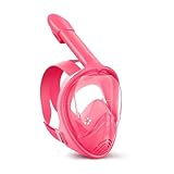 Generic Full Face Snorkel Mask for Kids, Kids Snorkeling Set...