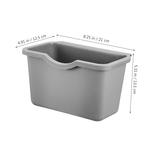 2 Pzs Caneca de Basura de Pared Pequeña para Cocina miniatura 2