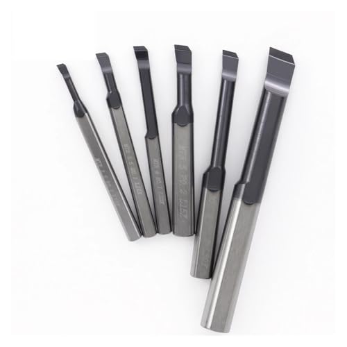 Herramienta de perforación torneado de orificios pequeños MTR carburo HRC55 acero inoxidable 2-8mm 6