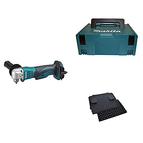 Makita Akku-Winkelbohrmaschine 18,0 V (ohne Akku, ohne Ladegerät) mit ZKBF + MAKPAC + Polster