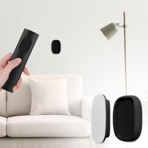 5 Stück Magnetischer Fernbedienungshalter, Silikon Magnetischer Fernbedienung Halterung, Doppelmagnete Wandhalterung Fernbedienung für Fernbedienungen von Fernsehern, Klimaanlagen und Ventilatoren