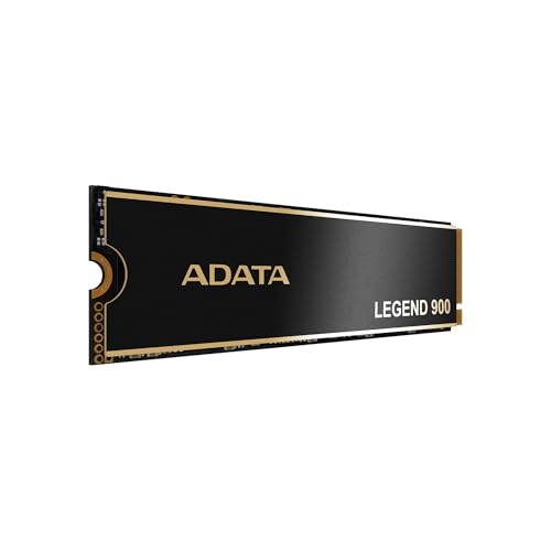 Image of ADATA LEGEND 900 - PCIe Gen4 x4 M.2 2280 Solid State Drive (SSD) - 2TB High-Speed Storage - Up to 7,000 MB /s Read Speed - Built-In Heatsink & Durable Design - Ideal for Gamers, Creators & PC Builders