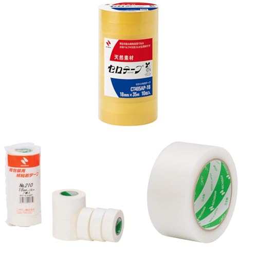 yZbgzj`o Ze[v 努 10 18mm×35m CT405AP-18 + }XLOe[v Se[v yp 7 18mm×18m  210H-18 + {e[v tBNX e[v 50mm×25m  18