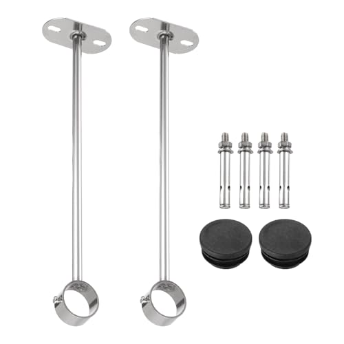 uxcell 2 Pcs Curtain Rod Brackets 32mm(1 1/4
