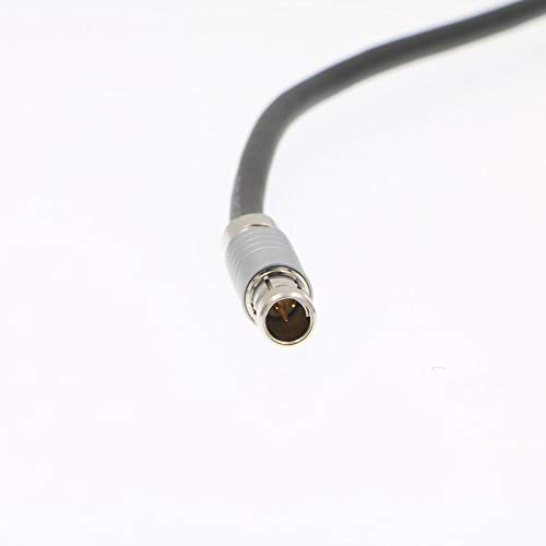 Uonecn 3-Pin Male to 2-Pin Male 2-Pin Female Cable for ARRI Heden Cmotion Compact Remote Run Stop Record Cable