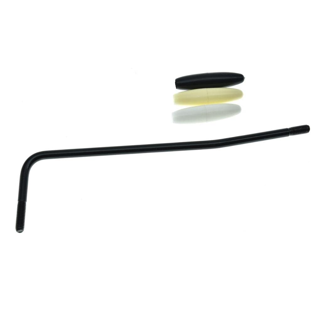 Dopro 4.6mm Stainless Steel American Threading Tremolo Trem Arm Whammy Bar Fits American or Mexican Standard/Vintage Strat Black - Image 3