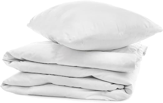 Sleep&Snuggle Luxury Anti-Allergy Baby Cot Bed Duvet with Pillow - Hollowfibre Soft Filling Hypoallergenic (7.5 Tog)